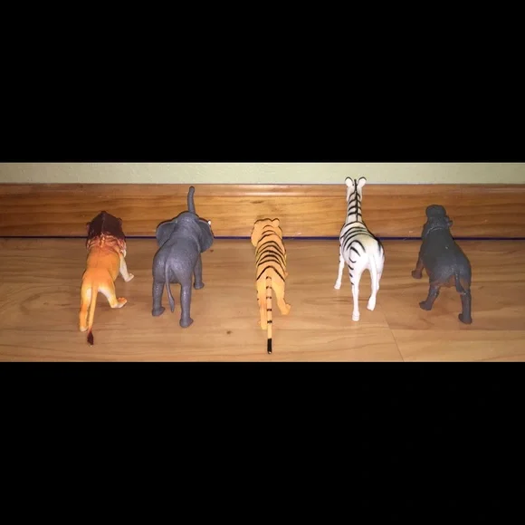 Jungle Safari Toy Major Figures Lot of 5 - Picture 6 of 10